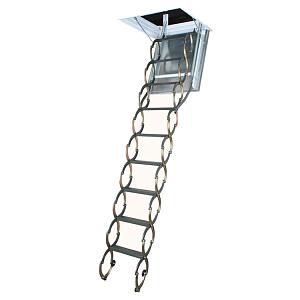Купить Чердачная лестница Fakro LSF огнестойкая металлическая 70х120х(280-300)см в Красноярске