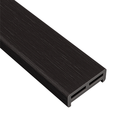 Перила Terrapol 2400х86х31мм Черное дерево 1901
