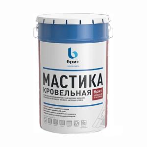 Купить Мастика кровельная гидроизоляционная Брит, Кровля-Р, 20 кг в Иркутске