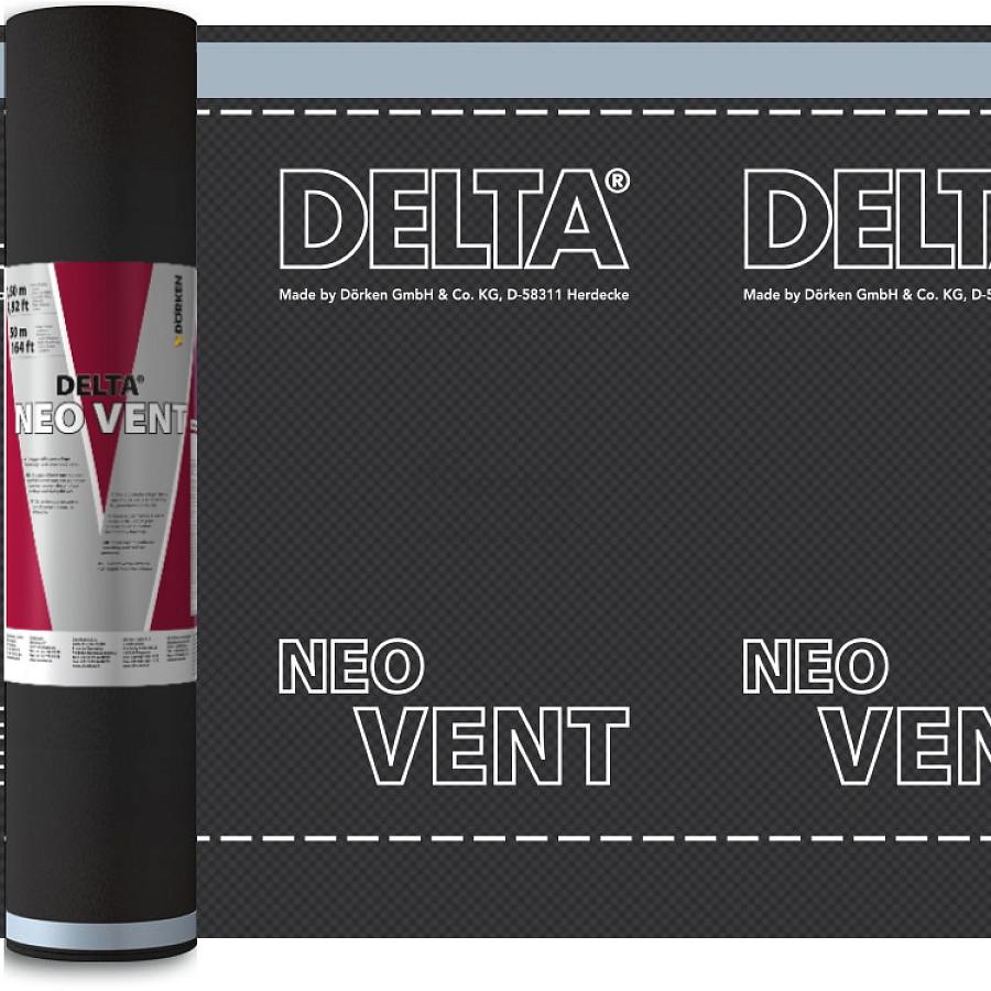 DELTA-NEO VENT мембрана диффузионная 1.5x50м (75м2), рул.