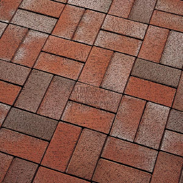 Тротуарный кирпич Feldhaus Klinker SKF 200x100x40 48шт/м2