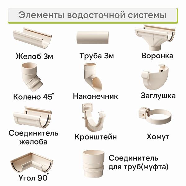 Docke ЛЮКС Хомут универсальный Латте