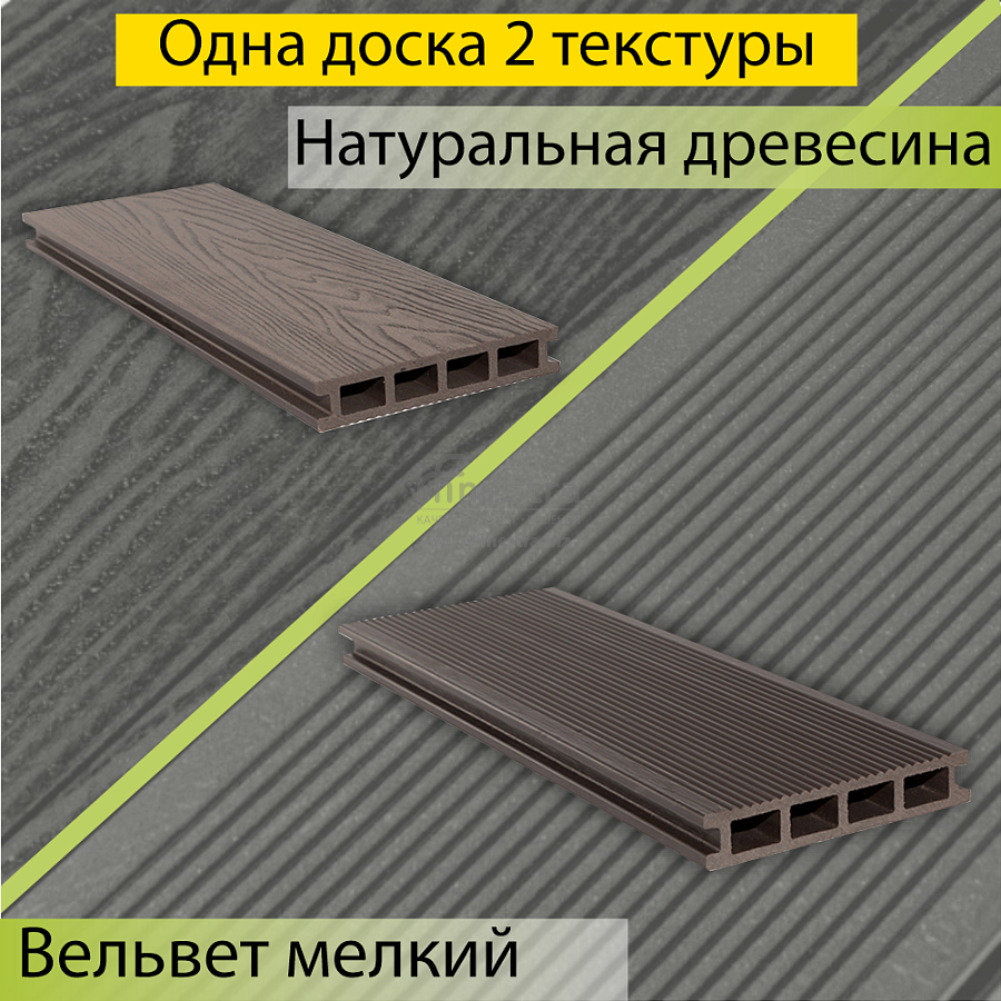 Террасная доска CM Decking VINTAGE пустотелая 4000х140х25мм