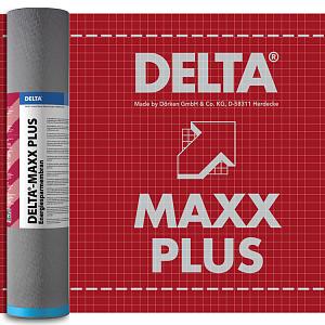 Купить DELTA-MAXX PLUS мембрана диффузионная энергосберегающая с самоклеящейся лентой 1.5x50м (75м2), рул. в Иркутске