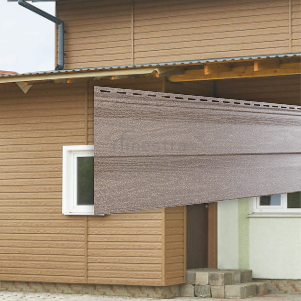 Виниловый сайдинг Ю-Пласт Timberblock Кедр 3050х230мм 0.702м2