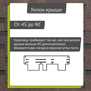 Гибкая черепица Docke СТАНДАРТ коллекция Тетрис 3м2/уп  — Коричневый