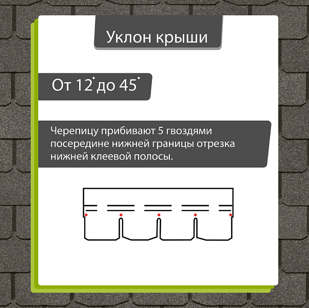 Гибкая черепица Docke ПРЕМИУМ Цюрих 3.1м2/уп Мокко