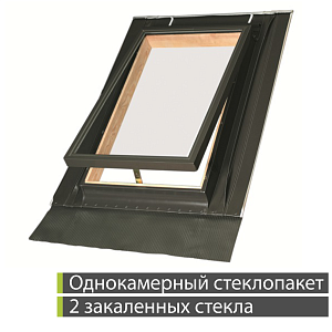 Купить Окно-люк Fakro WGI для выхода на крышу в комплекте с универсальным окладом в Красноярске