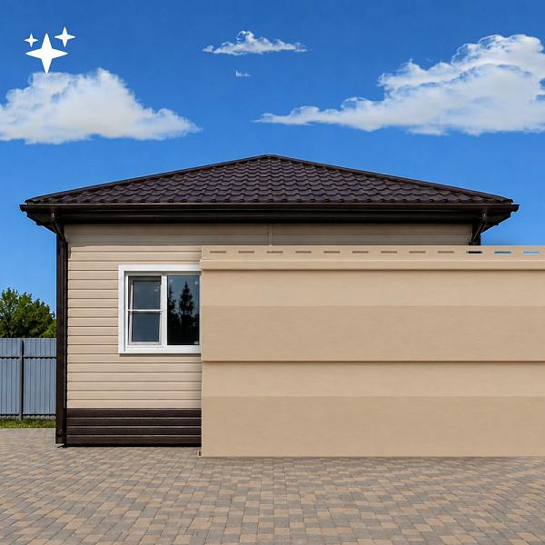Docke СТАНДАРТ Сайдинг D4.5D 3000x230 0,69 м2 Крем-брюле