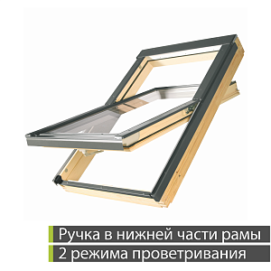 Купить Мансардное окно Fakro FTS U2 STANDART Тип 04 66x118см в Иркутске