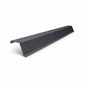 Карнизная планка Stone Cover Андалузия 2000мм  — Графит (RAL 7024)