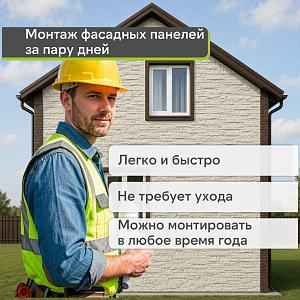 Панель Docke СТАНДАРТ АЛТАЙ 1196х426мм 0.44м2  — Ваниль