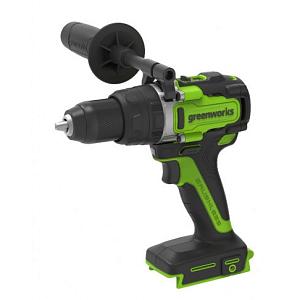 Купить Дрель-шуруповерт ударная аккумуляторная Greenworks (24V, 140 Нм, бесщеточная, без АКБ), арт.3707607 в Иркутске