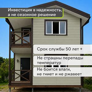 Docke ПРЕМИУМ Сайдинг D4.5D 3600х232мм 0.84м2  — Сандал