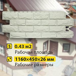 Купить Фасадная панель (фагот) Альта-Профиль 1160х450х26мм Истринский в Иркутске