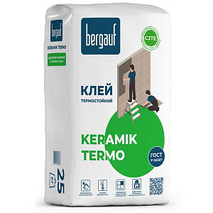 Купить Клеющий раствор для для облицовки печей и каминов Bergauf KERAMIK TERMO в Иркутске