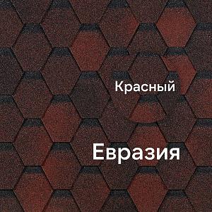 Гибкая черепица Docke ЕВРАЗИЯ Шестигранник 3м2/уп — Красный Гибкая черепица Docke ЕВРАЗИЯ Шестигранник 3м2/уп — Красный