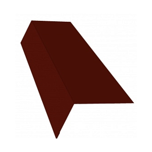 Купить Планка карнизная (Ruukki PE 0.5мм) 2.00м МК RR 29 Красный в Иркутске