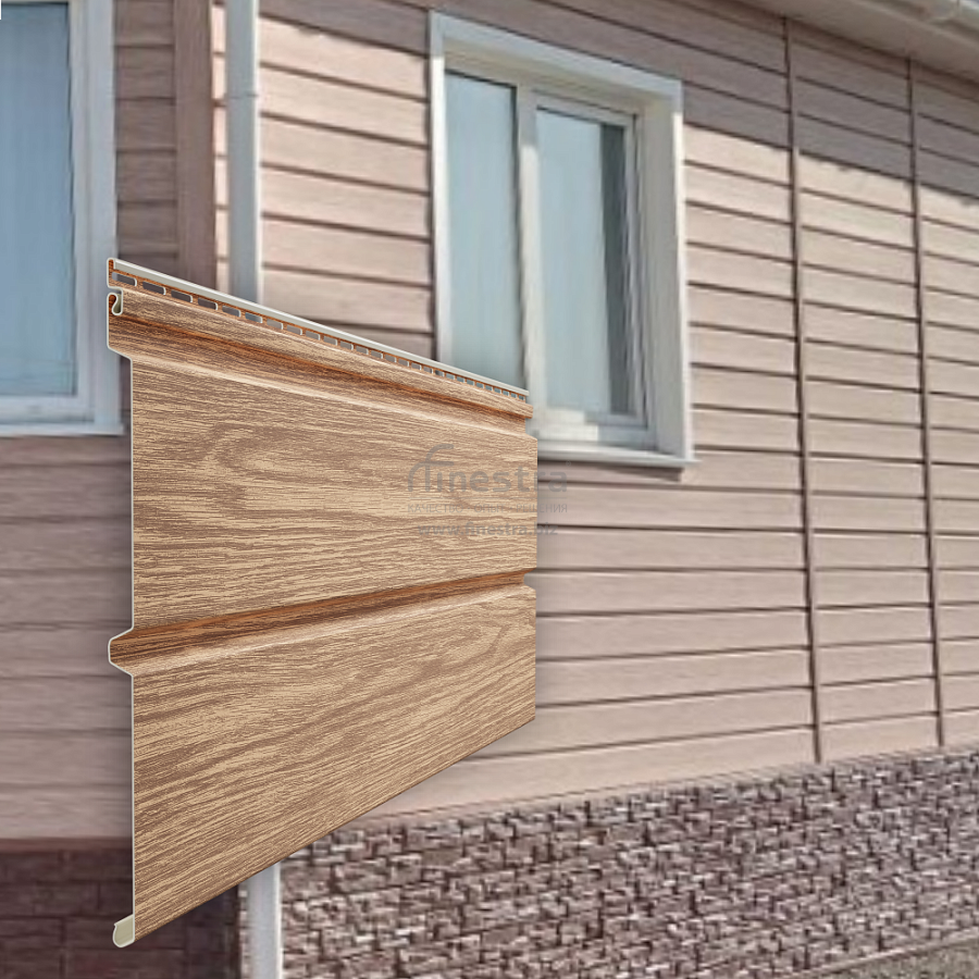Docke LUX Сайдинг D6S Брус 3600х300мм 1.08м2