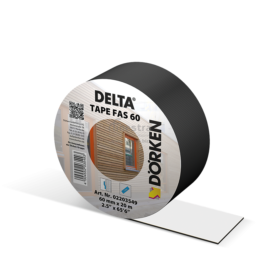 Лента соединительная DELTA-FLEXX-BAND односторонняя для уплотнения деталей и проходок (100мм*10м)
