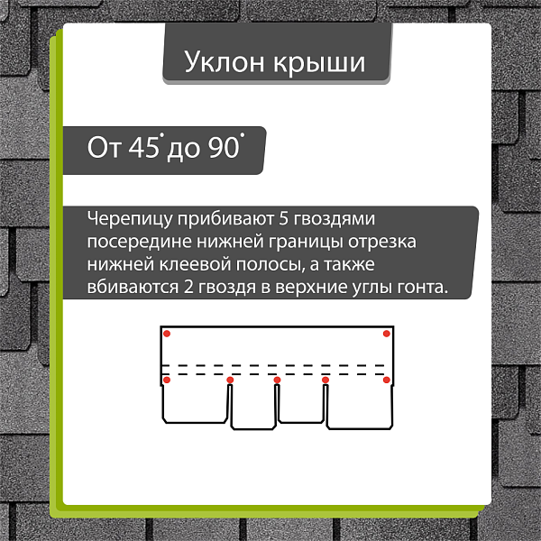 Гибкая черепица Docke ЛЮКС Саппоро 2.4 м2/уп Фладен