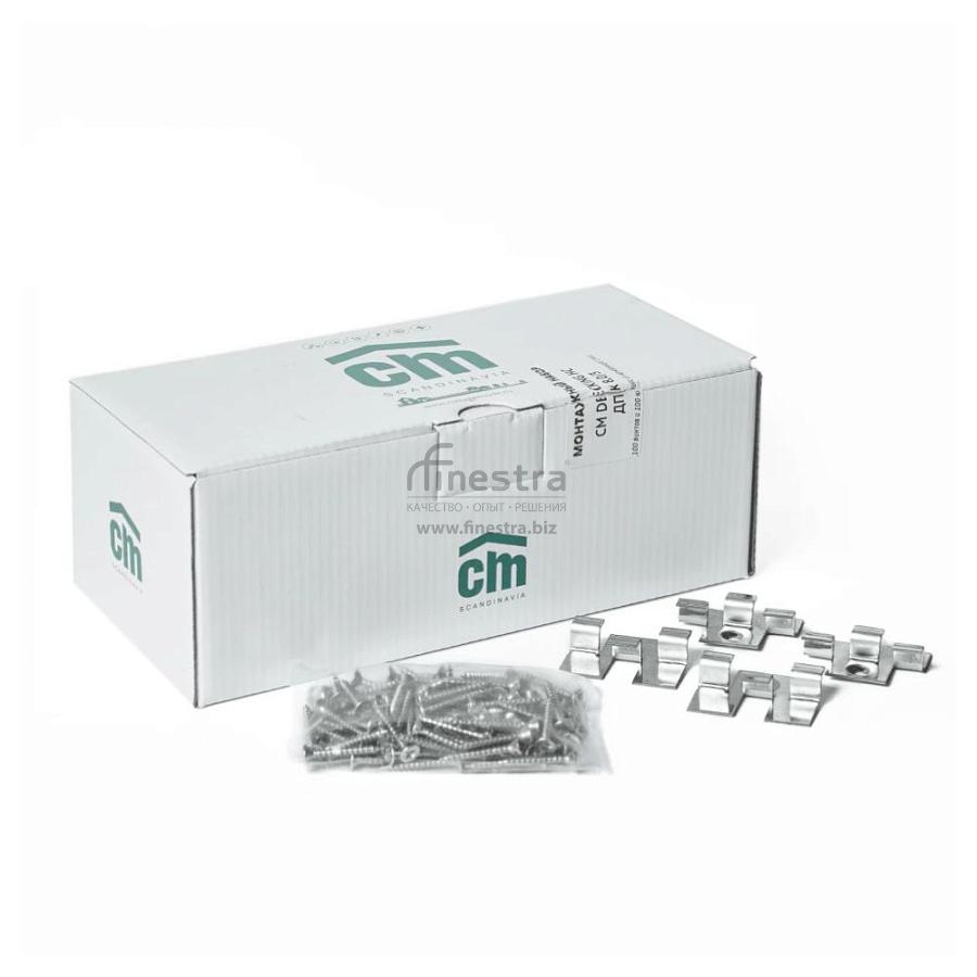 Монтажный набор CM Decking HC Solid для серии Vintage (клипса и винт из нержавеющей стали) 100шт/уп