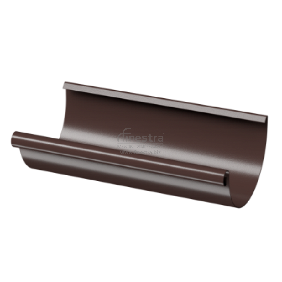 Docke STAL PREMIUM Желоб полукруглый D125 3000 мм 