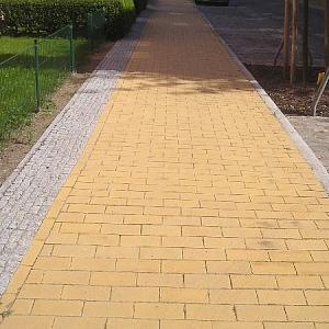 Тротуарный кирпич Westerwalder Klinker Classic 200x100x40мм  — PK81 Niederlausitzer Gelb 