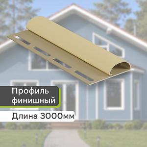 Docke Финишный профиль 3000мм  — Банан