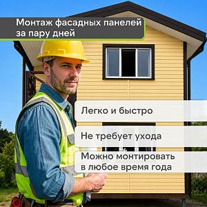 Docke ПРЕМИУМ Сайдинг D4.5D 3600х232мм 0.84м2  — Лимон