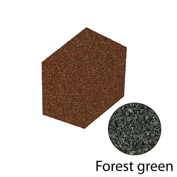 Заглушка треугольного конька Gerard Forest green
