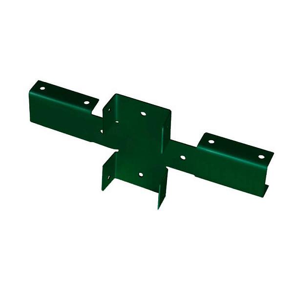 Х-кронштейн GL 248х109х40 мм RAL 6005 (зеленый) 