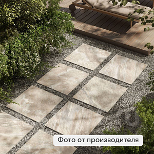Террасная плита ITALON MAGNETIQUE 600х600х20мм (2шт/уп.)  — Mineral White