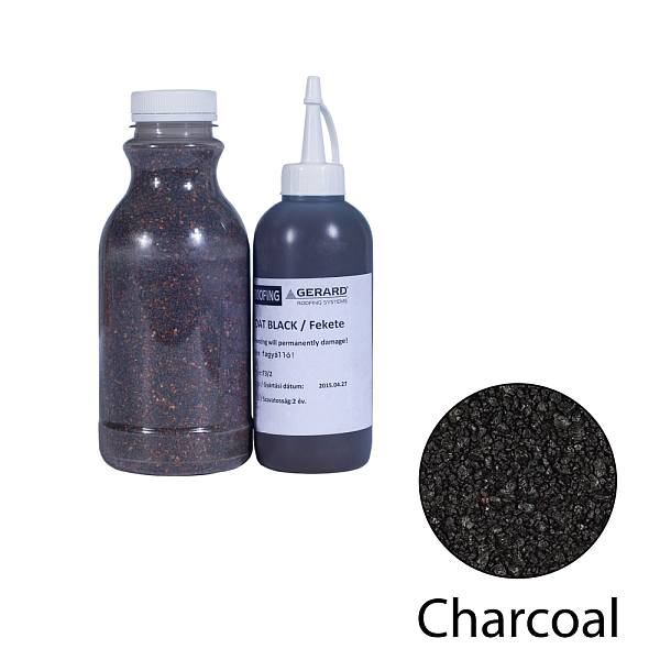 Ремонтный набор Gerard (каменная крошка + колорированный клей) Charcoal 