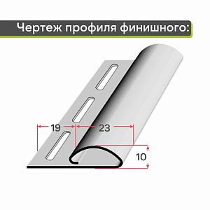 Docke Финишный профиль 3000мм  — Киви