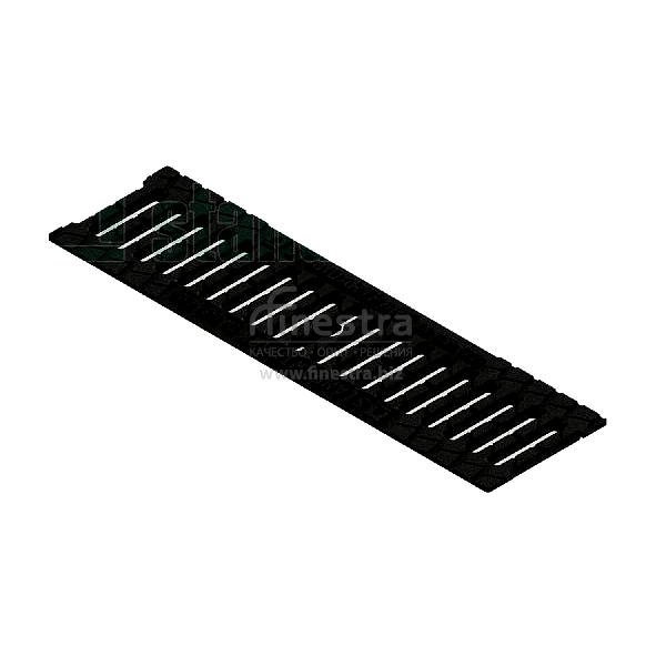 Решетка к лотку чугунная "ПРОТЕКТОР" DN100 S`Park 500x136x15мм 203032