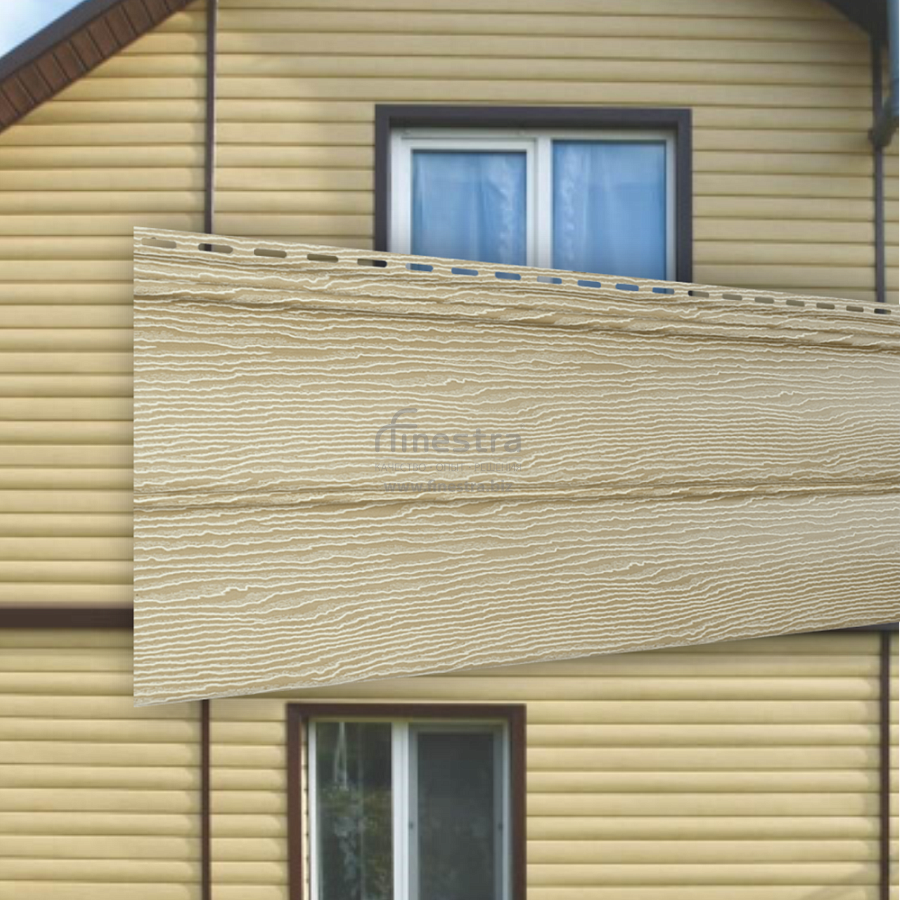 Виниловый сайдинг Ю-Пласт Timberblock Дуб 3050х230мм 0.702м2 